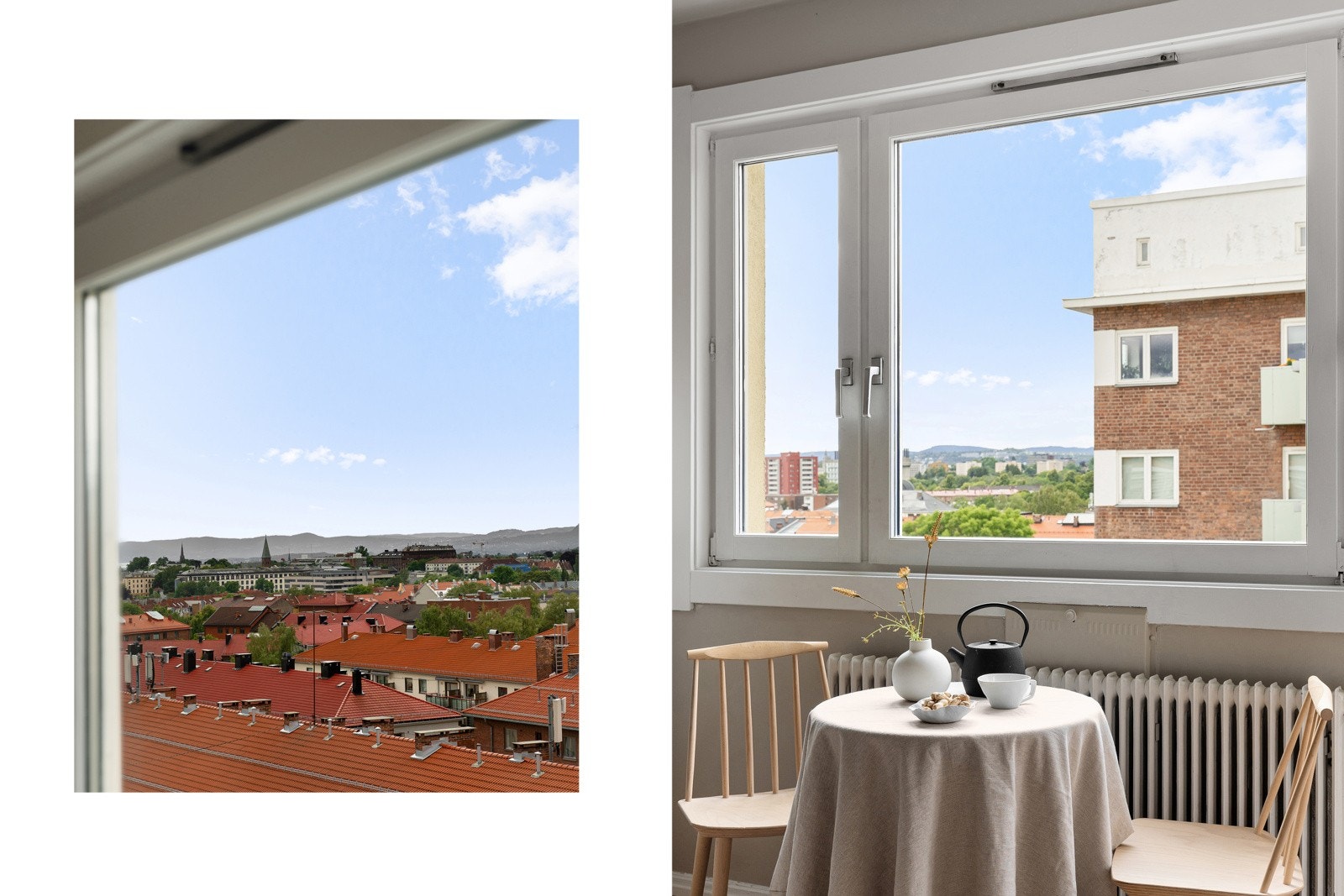 Her kan man nyte fantastisk utsikt fra spisestuen! Galleribilde