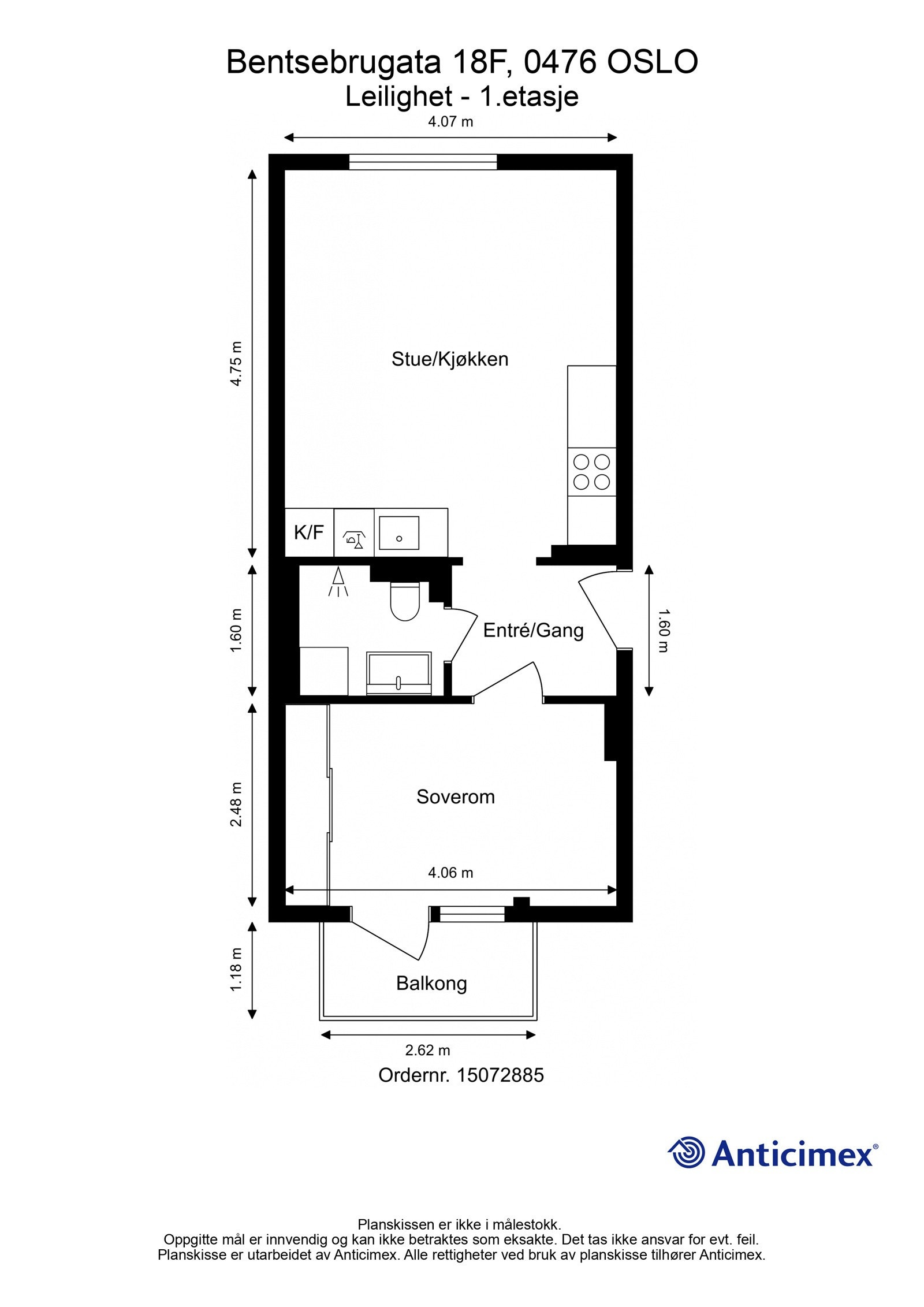 Planskisse. Galleribilde