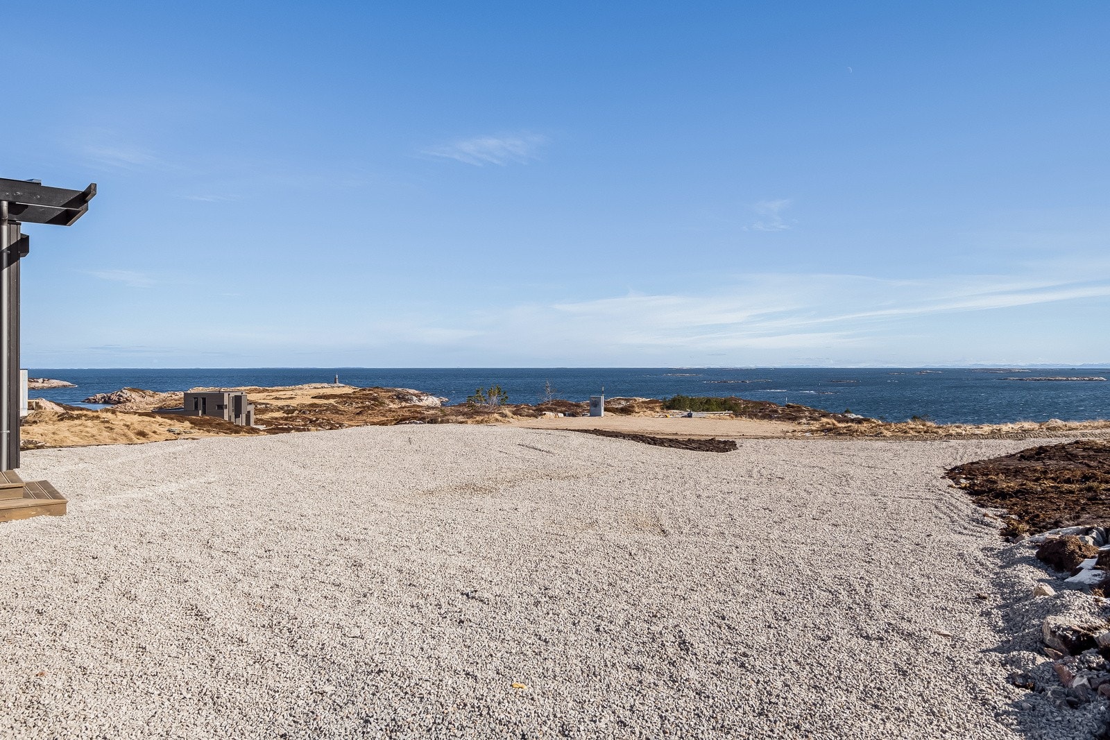 Pent opparbeidet uteområde - Tomten er på nesten 800 kvm. Galleribilde