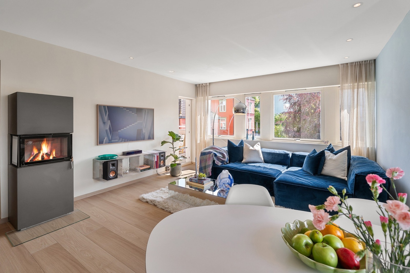 EiendomsMegler1 ved Markus Tangvik har gleden av å presentere en stilsikker 2-roms leilighet i Wessels gate 19 på Øvre Møllenberg. Foto: Krokstad&Nervik Galleribilde