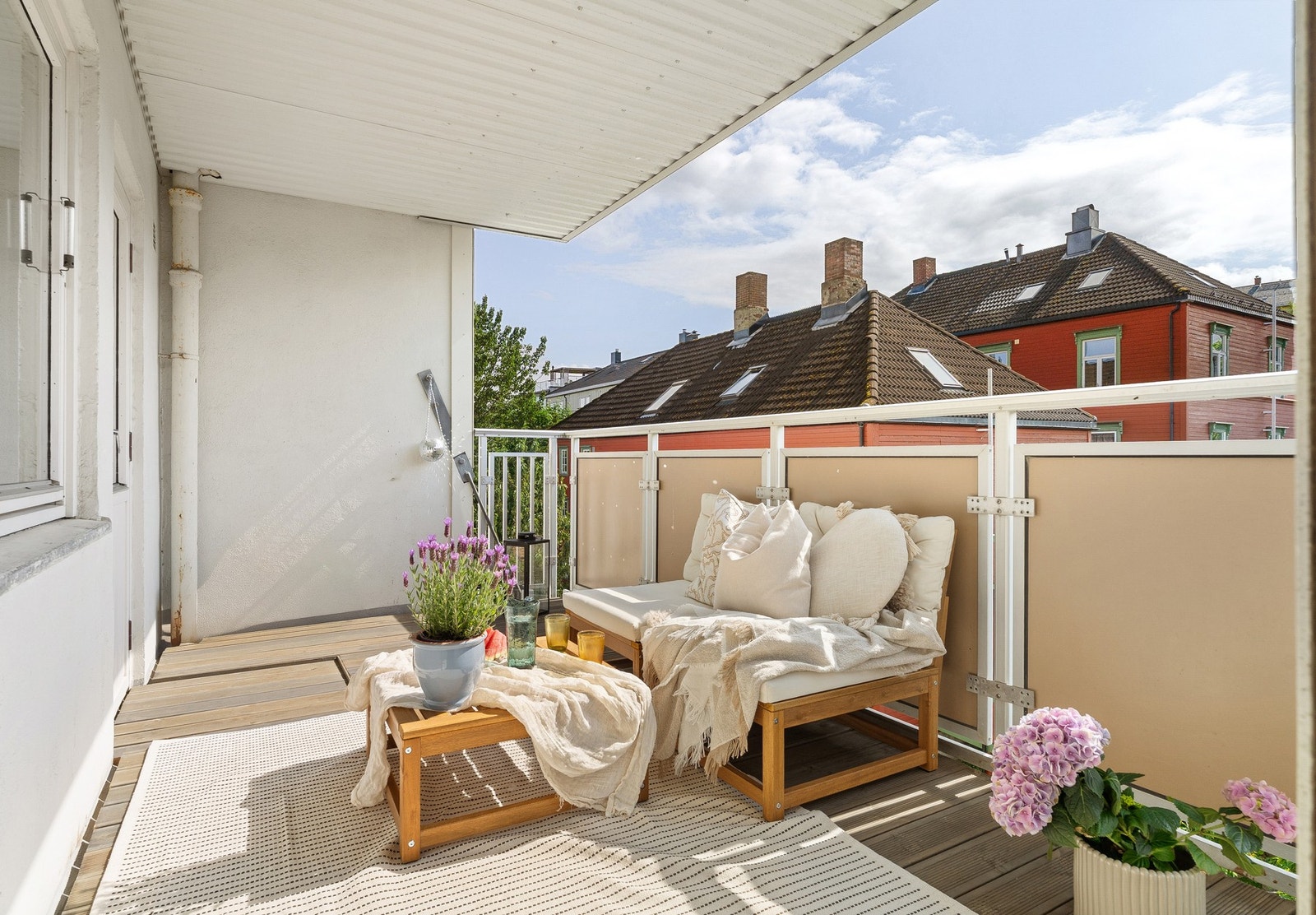 Her kan man nyte varme dager i sommerhalvåret. Galleribilde