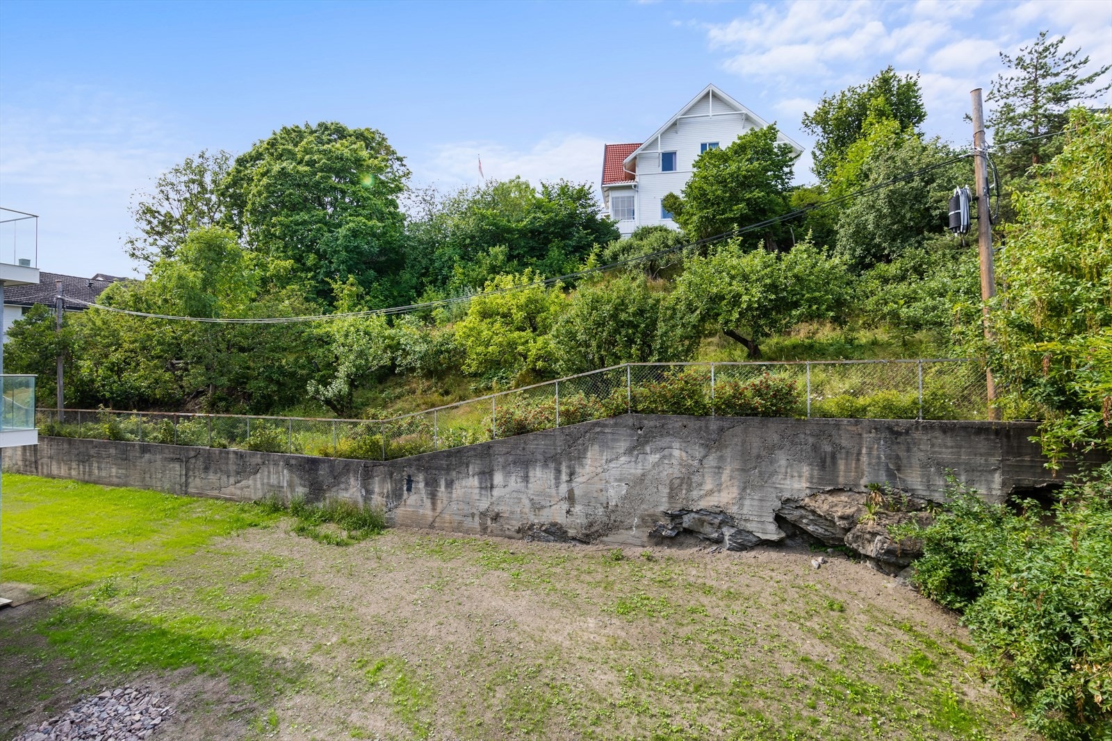 Utsikt fra balkong Galleribilde