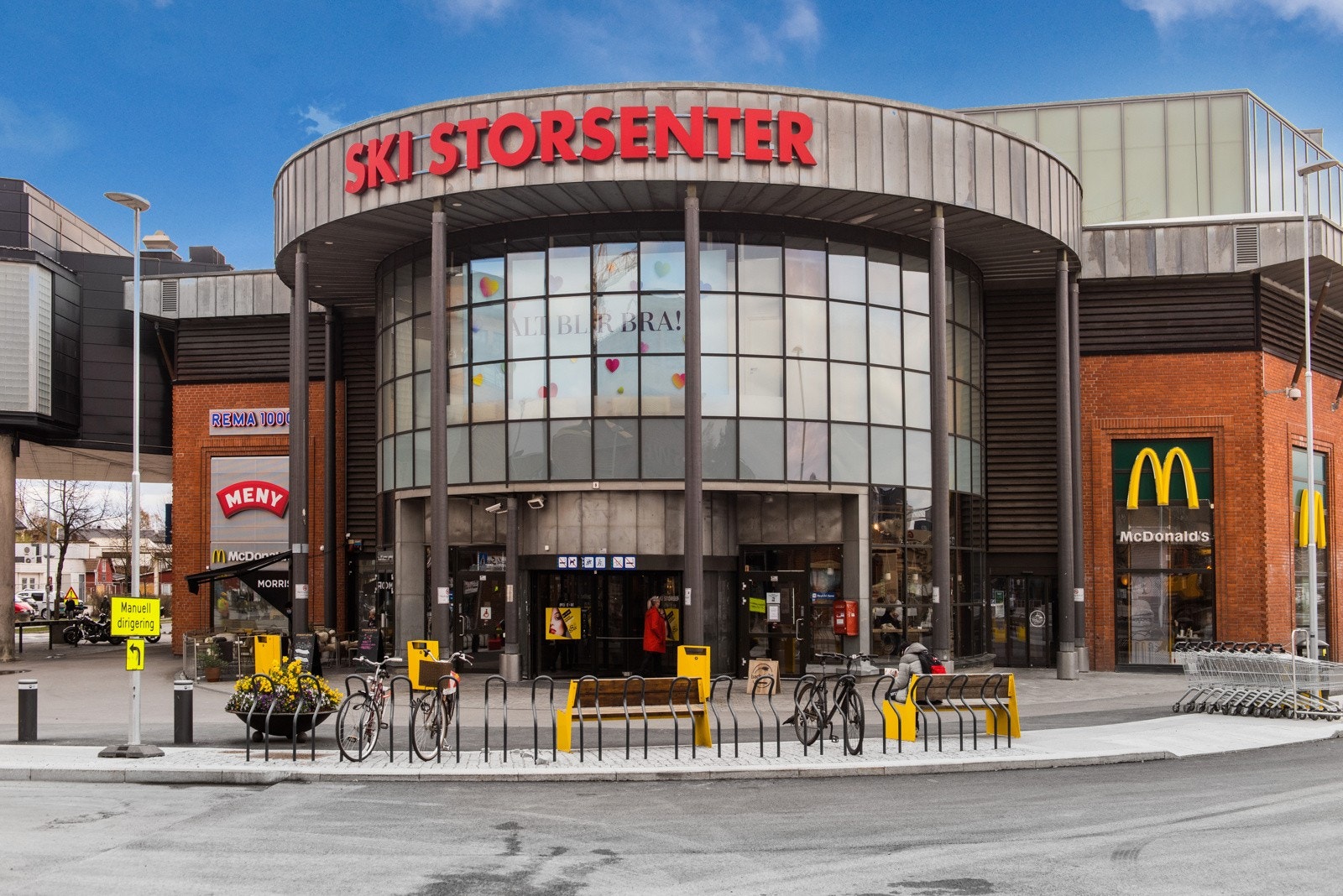Ski Storsenter ligger ca. 3 km fra boligen Galleribilde