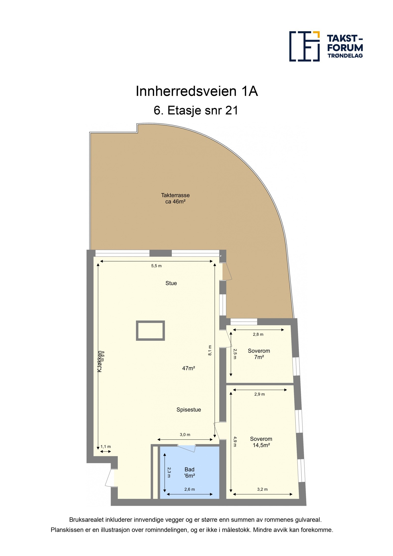 Planskisse. Galleribilde