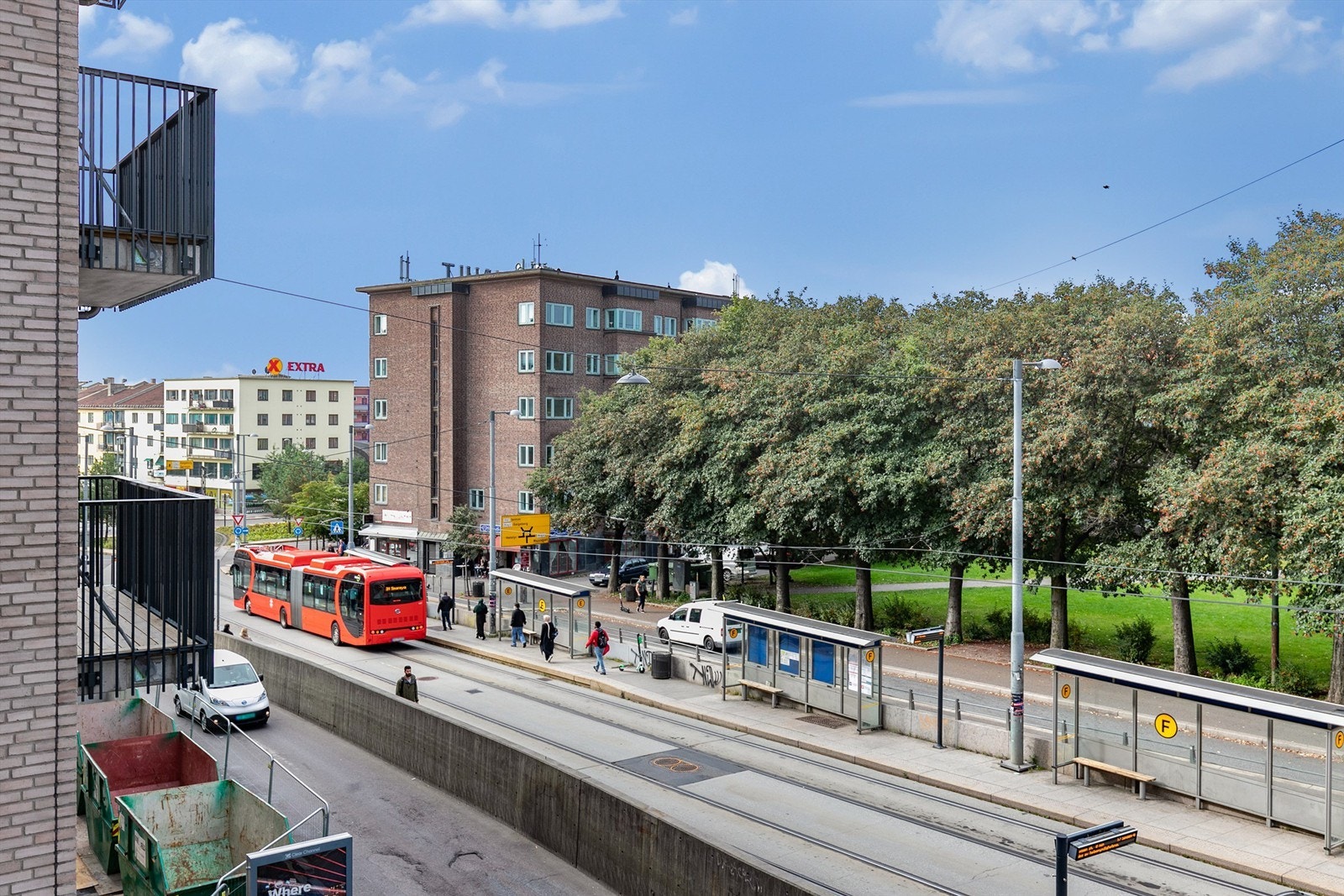 Boligen ligger sentralt til ved Carl Berners plass. Galleribilde