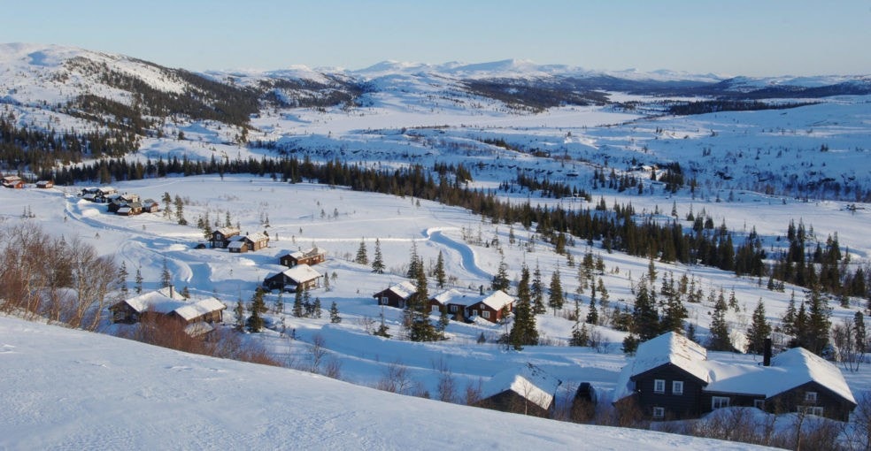 Bilde av tomteområde vinter Galleribilde