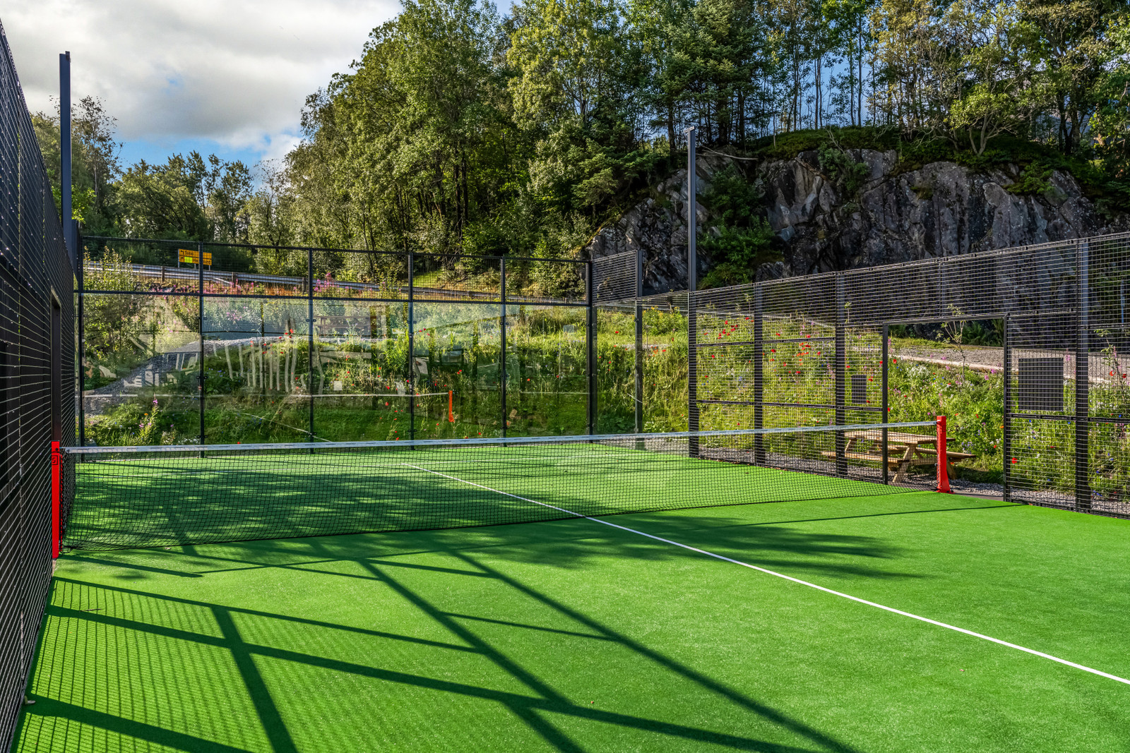 Ny padelbane i Buavåg