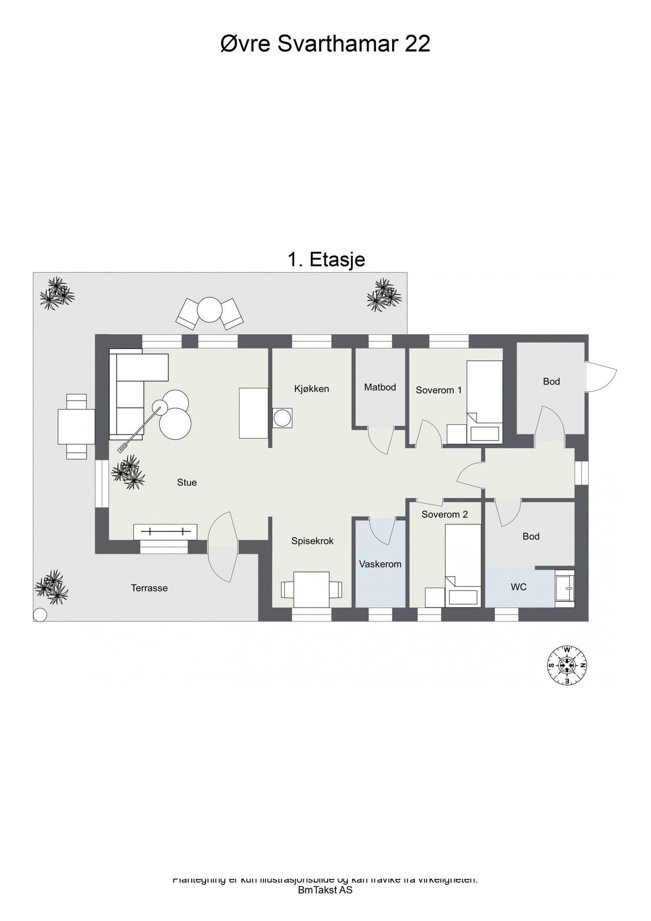 Plantegning. Galleribilde