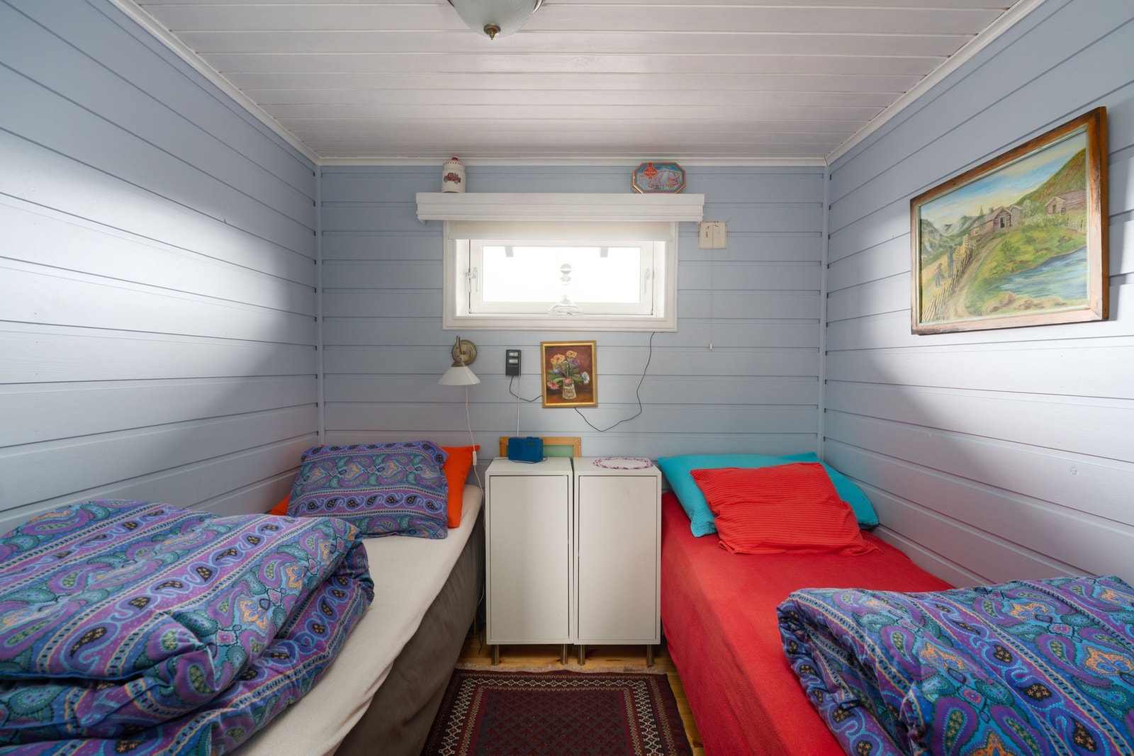 Soverom 2 kan innredes med dobbelseng eller to enkelt senger. Galleribilde