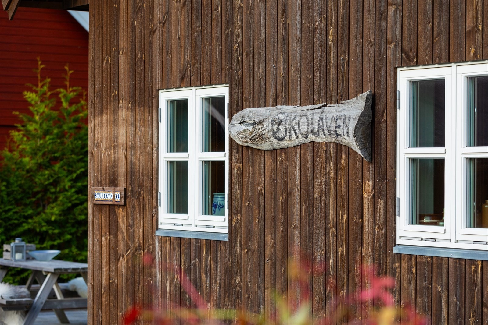 Velkommen inn til Økolåven (annekset). Galleribilde