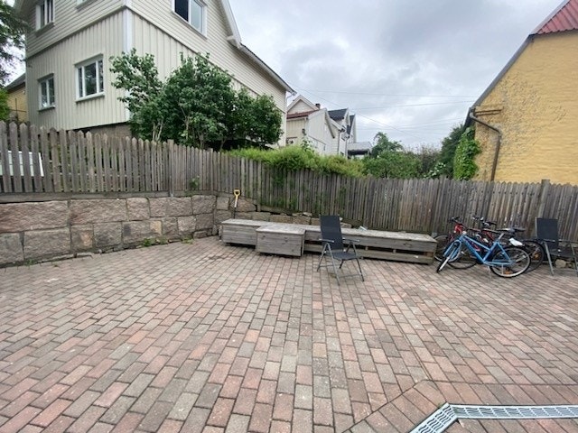 Stort uteareal Galleribilde