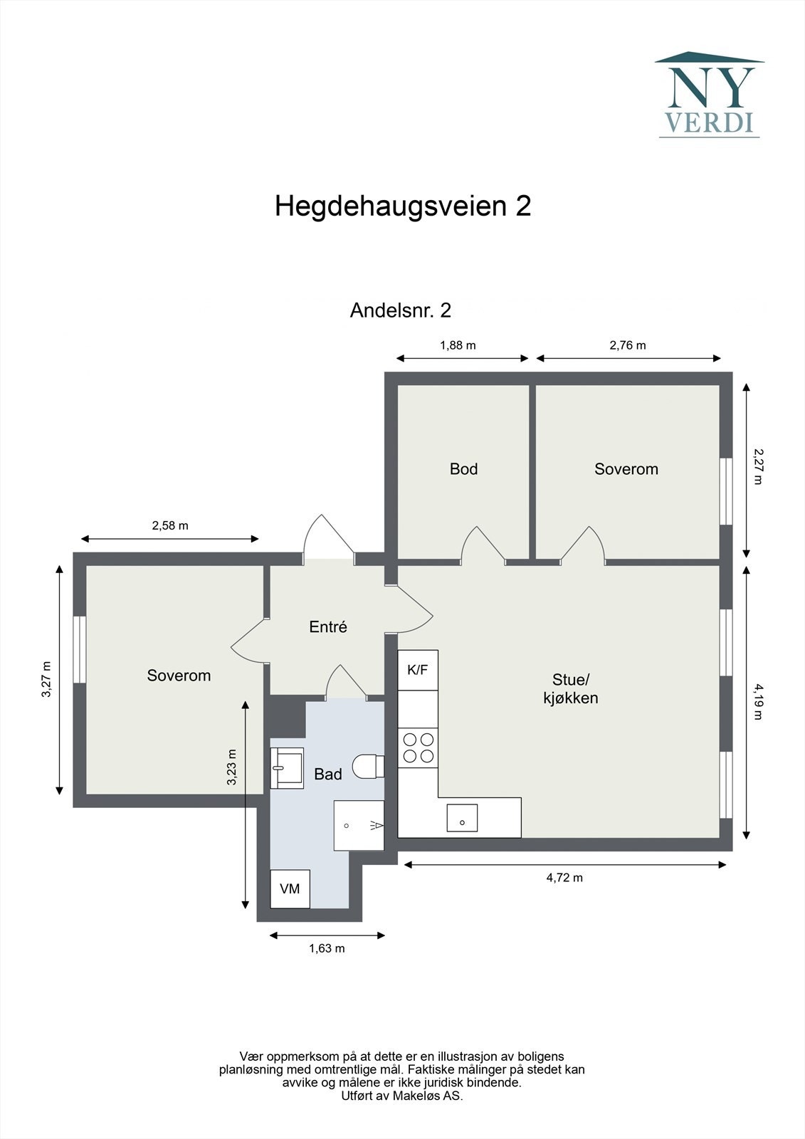 Plantegning Galleribilde