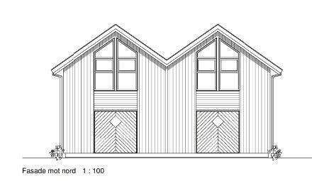 (Mulig) Fasaden mot sjøen/bryggen Galleribilde