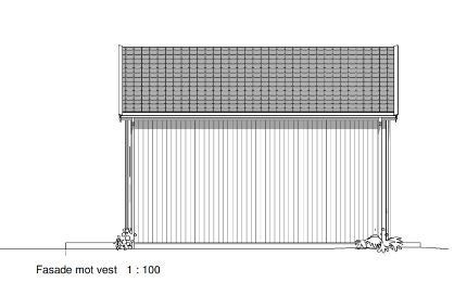 (Mulig) Fasade vest Galleribilde