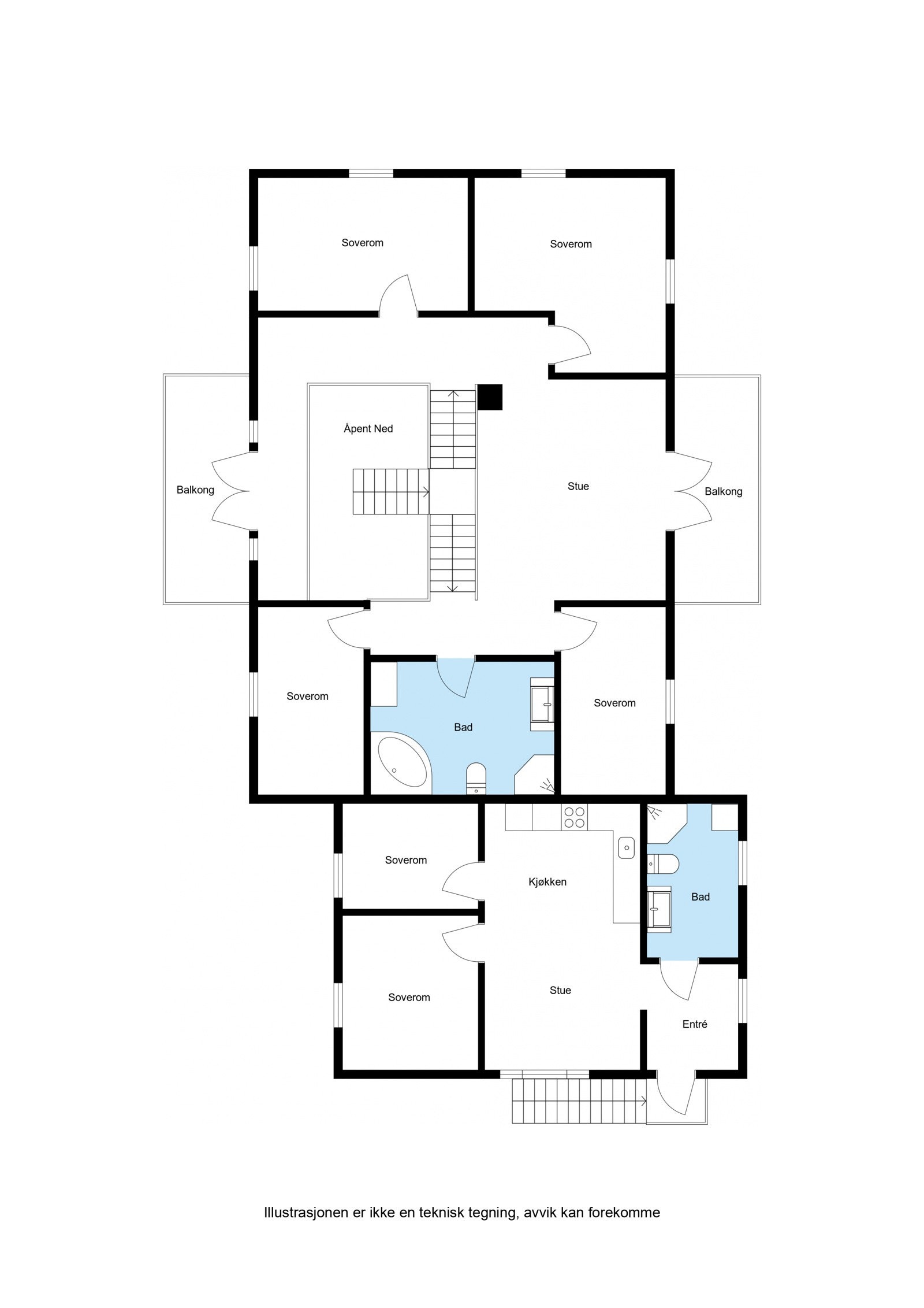 2. etasje. Galleribilde