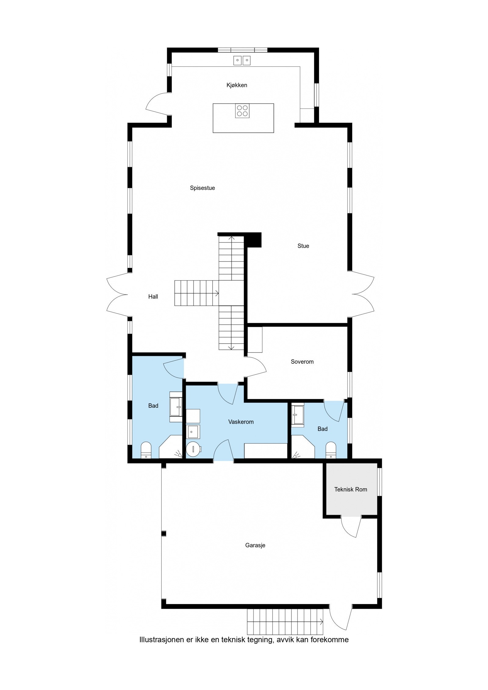 1. etasje. Galleribilde