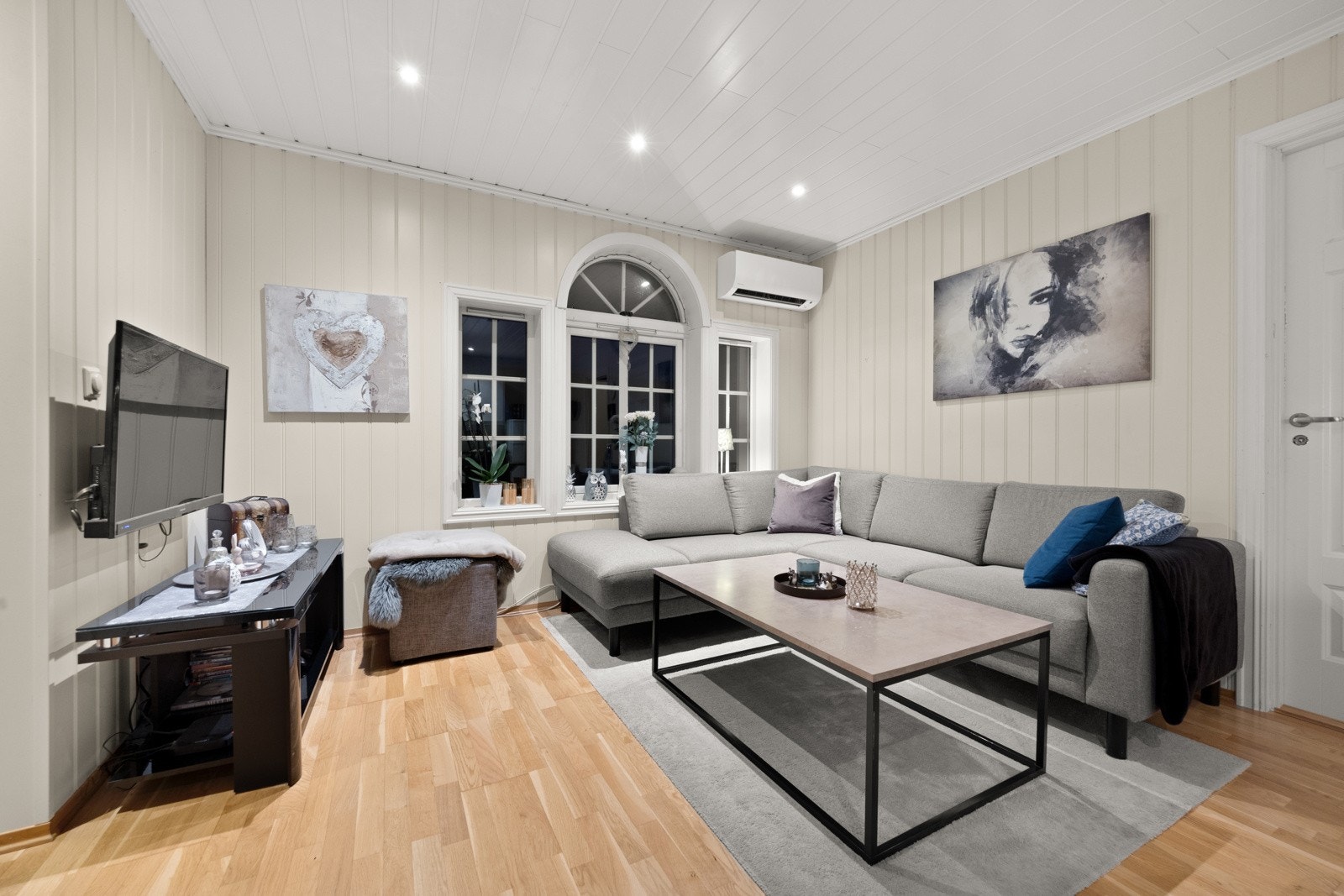 Varmepumpe i utleiedelen. Galleribilde