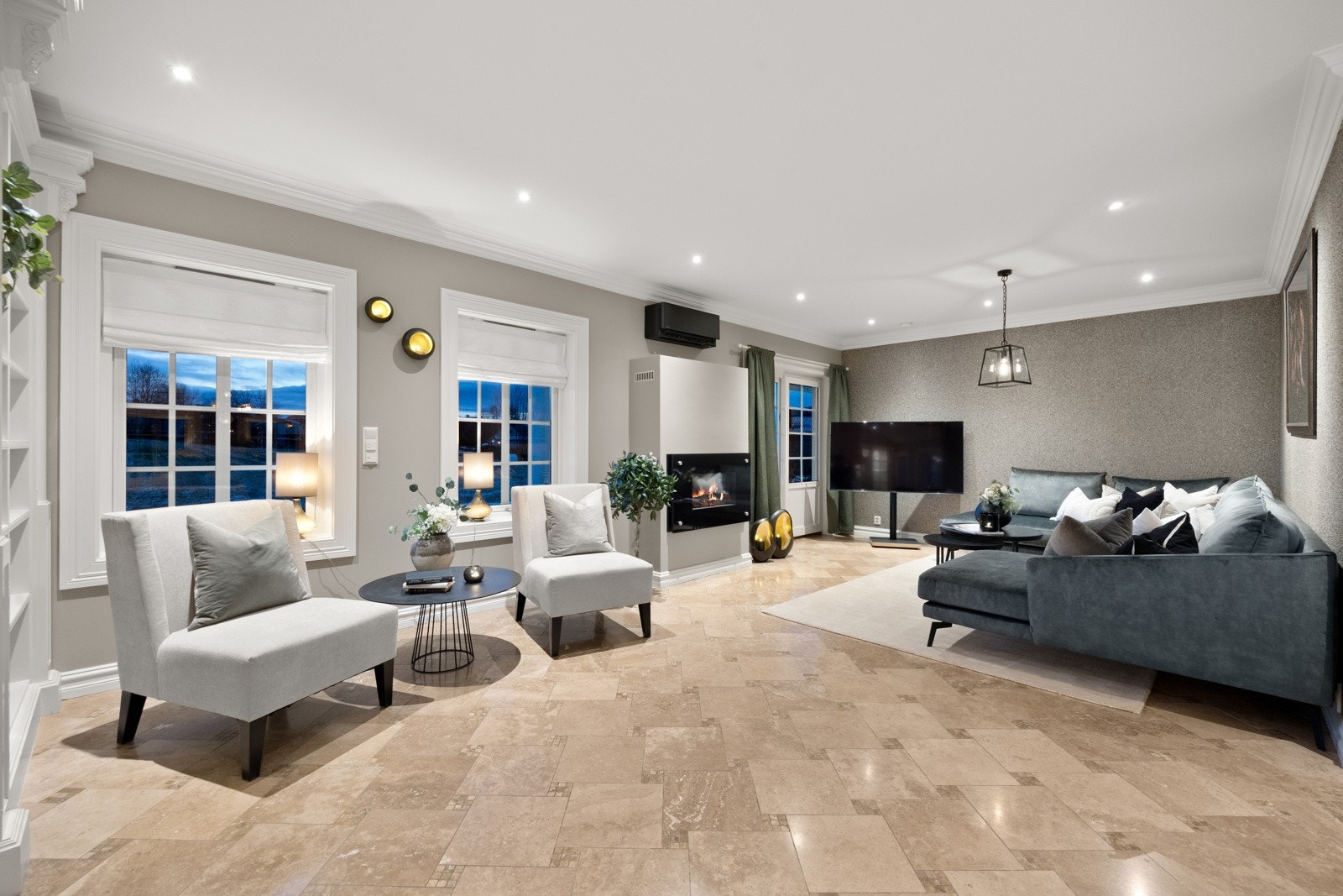 Det er gulvvarme i hele 1. etasje. Galleribilde