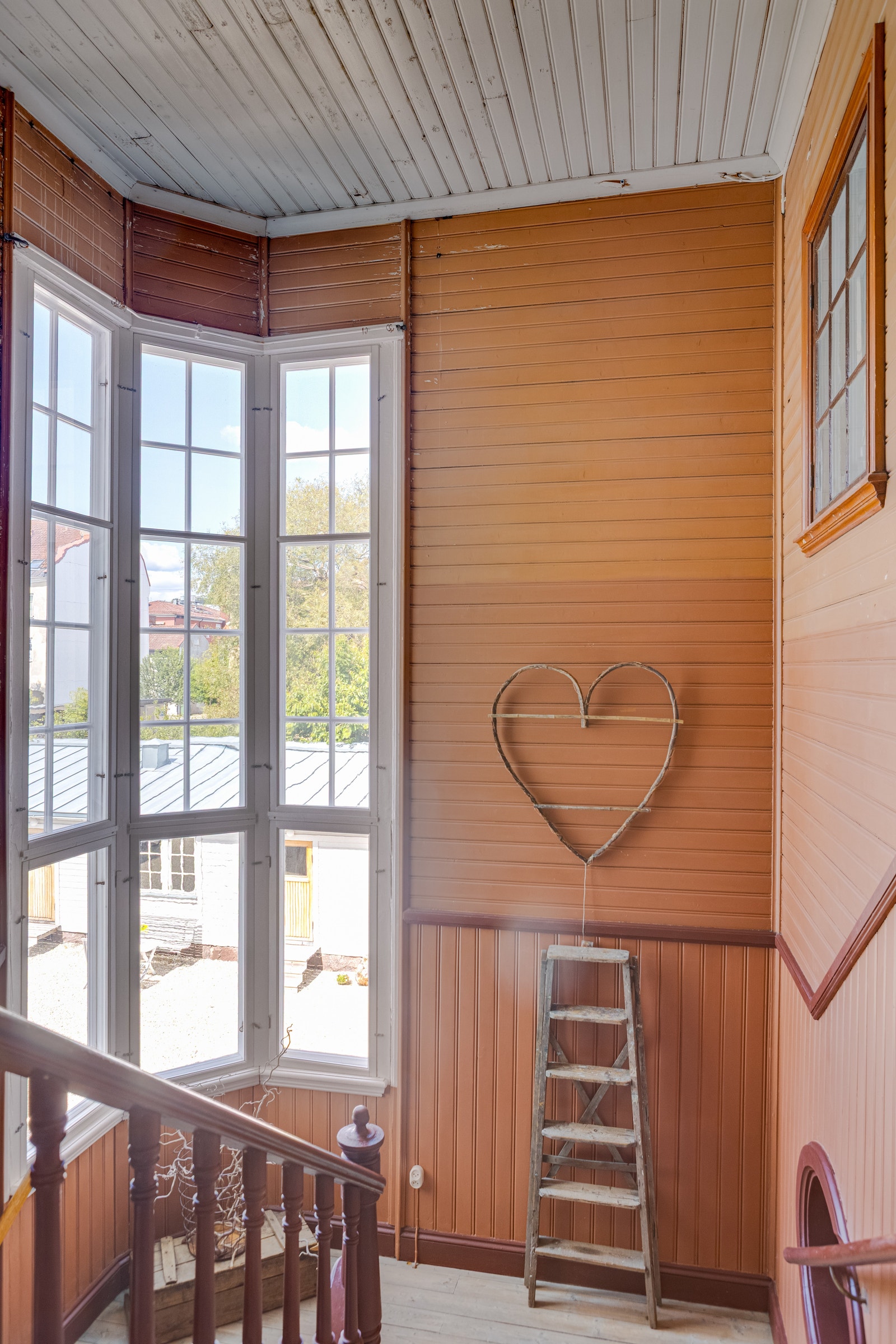 Ett av de vackra trapphusen Galleribilde