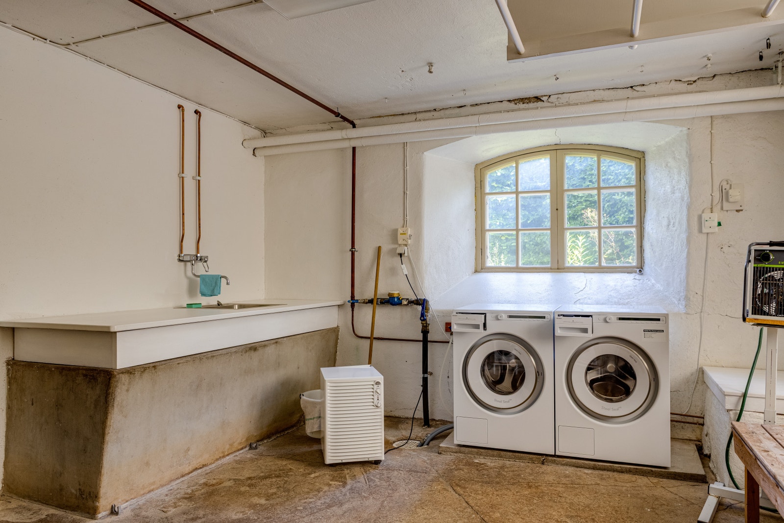 Tvättstugan Galleribilde