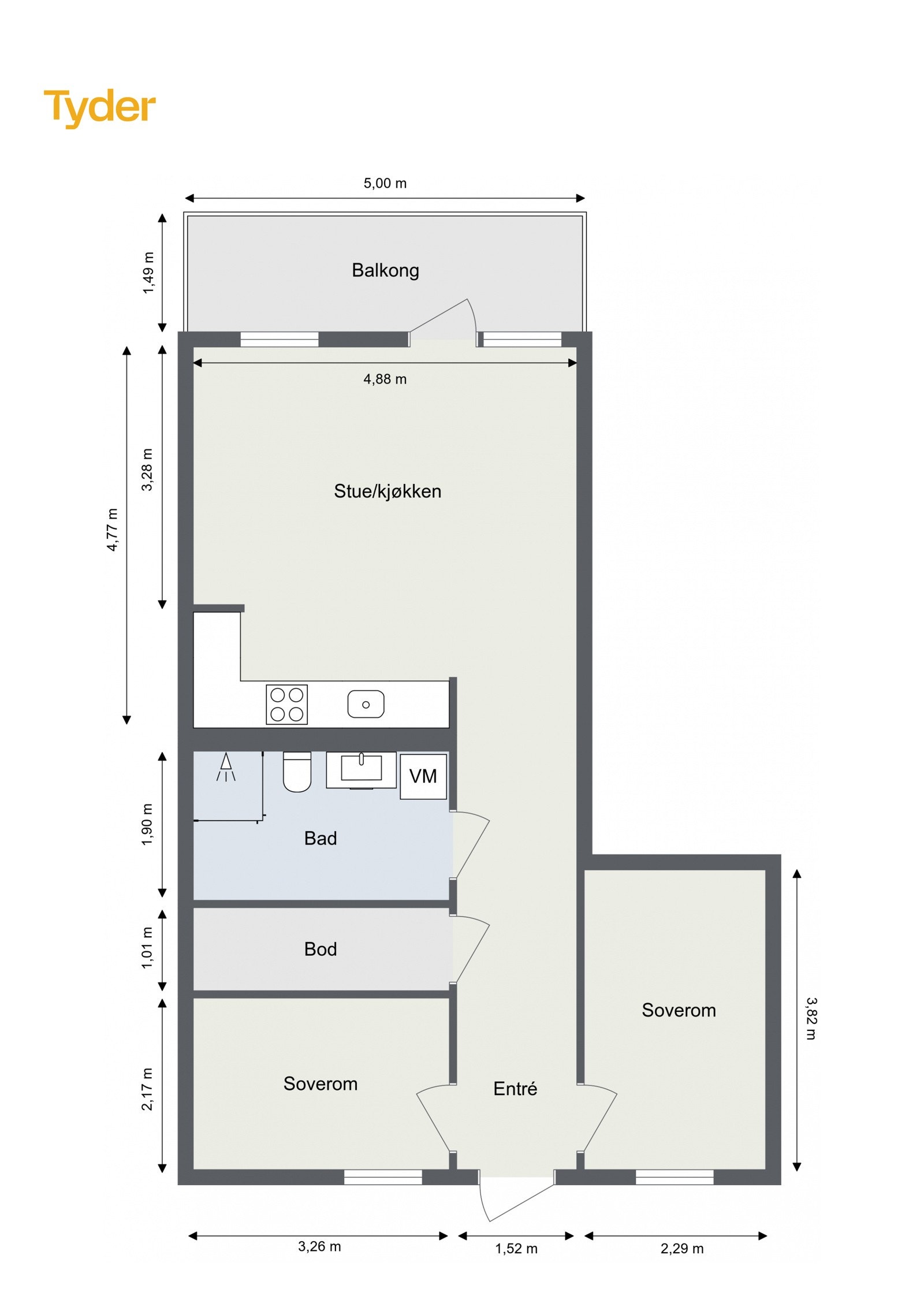 Plantegning - Galleribilde