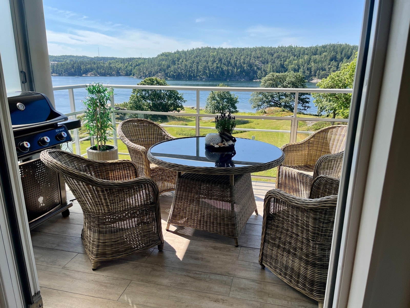 Flott sjøutsikt Galleribilde