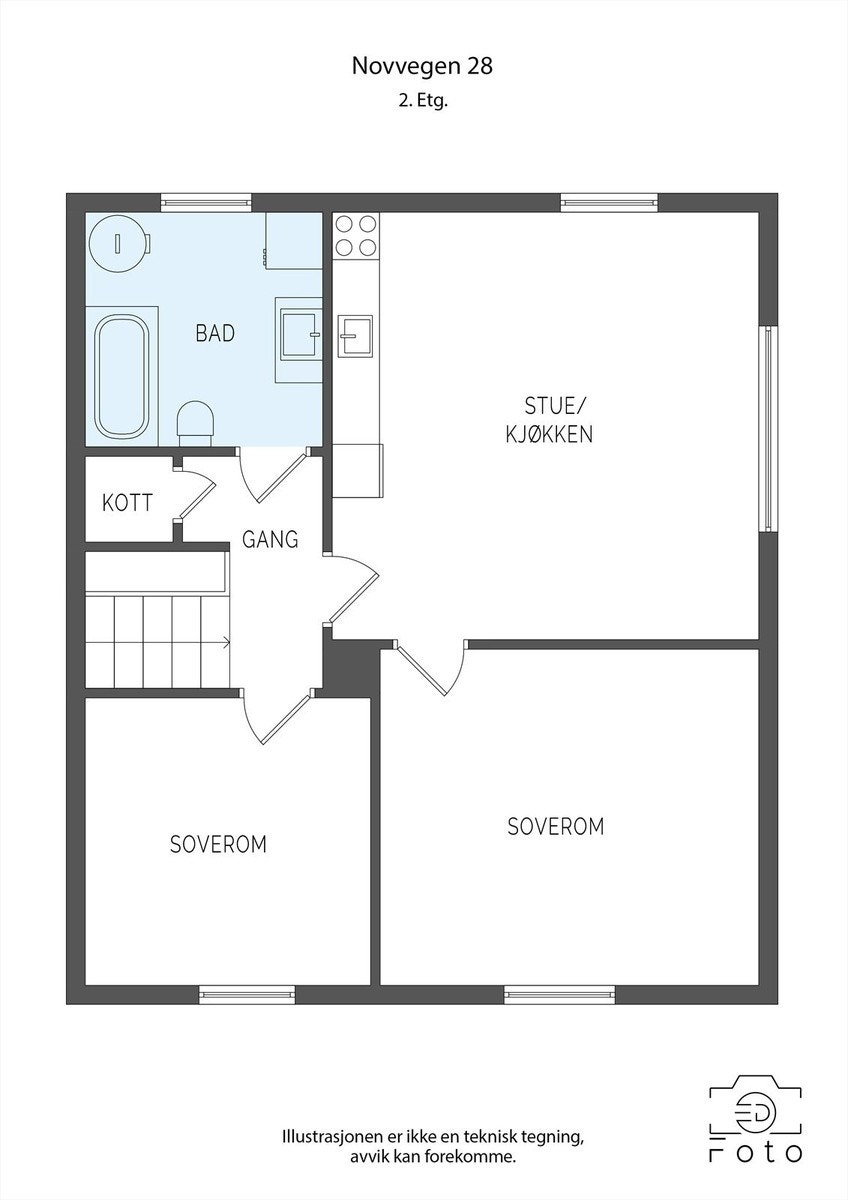 planløsning Galleribilde