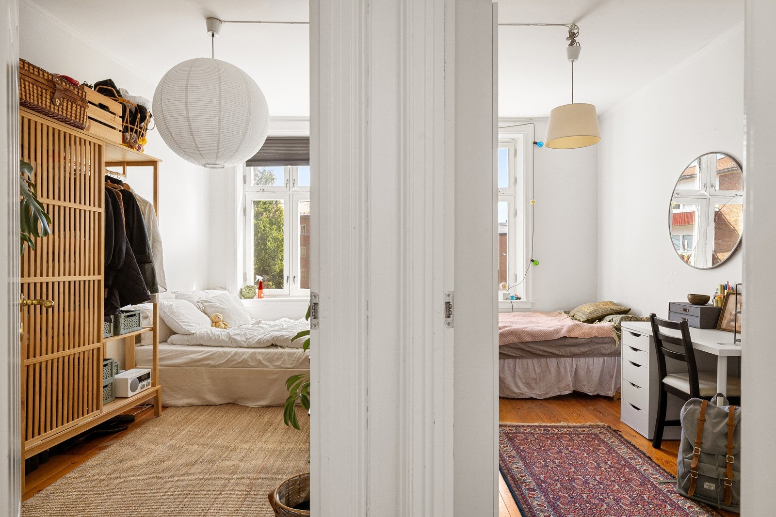 Leiligheten inneholder i dag totalt 4 soverom. Galleribilde