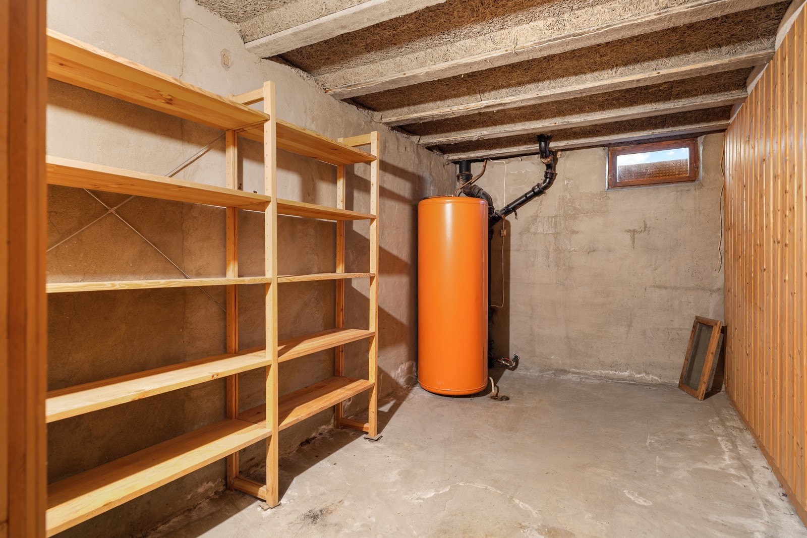 Lagringsmuligheter i kjeller. Galleribilde