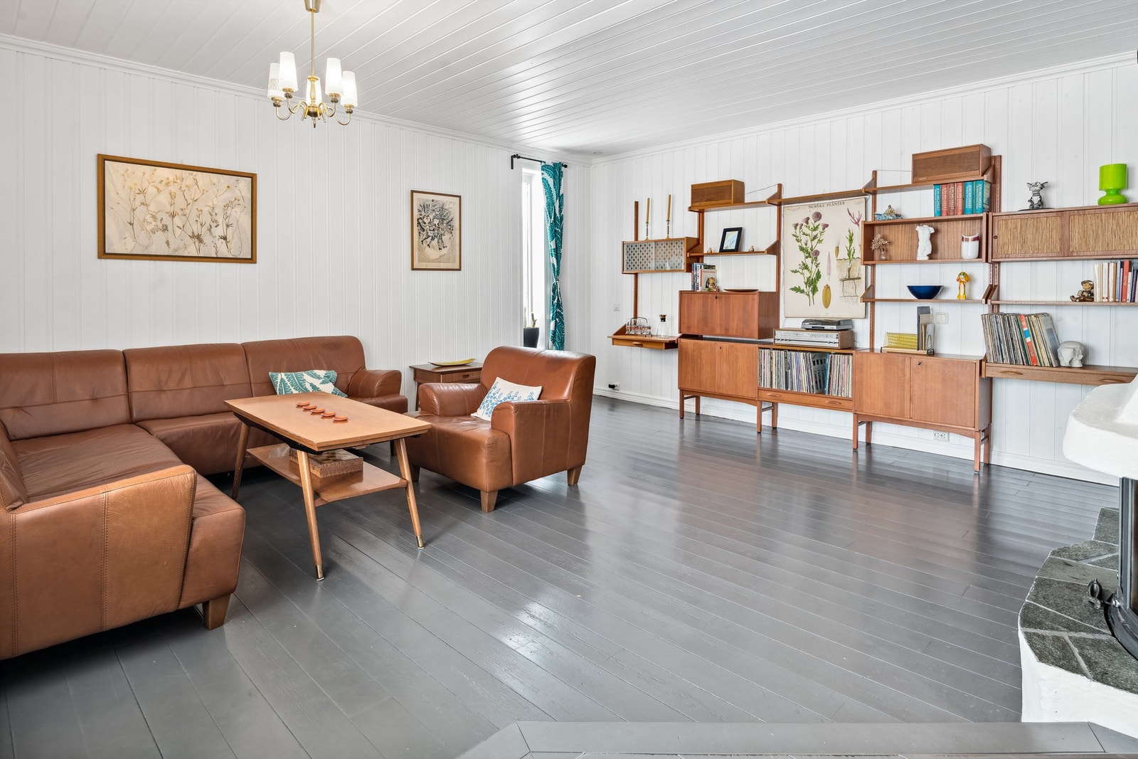 Hovedstua har tregolv Galleribilde