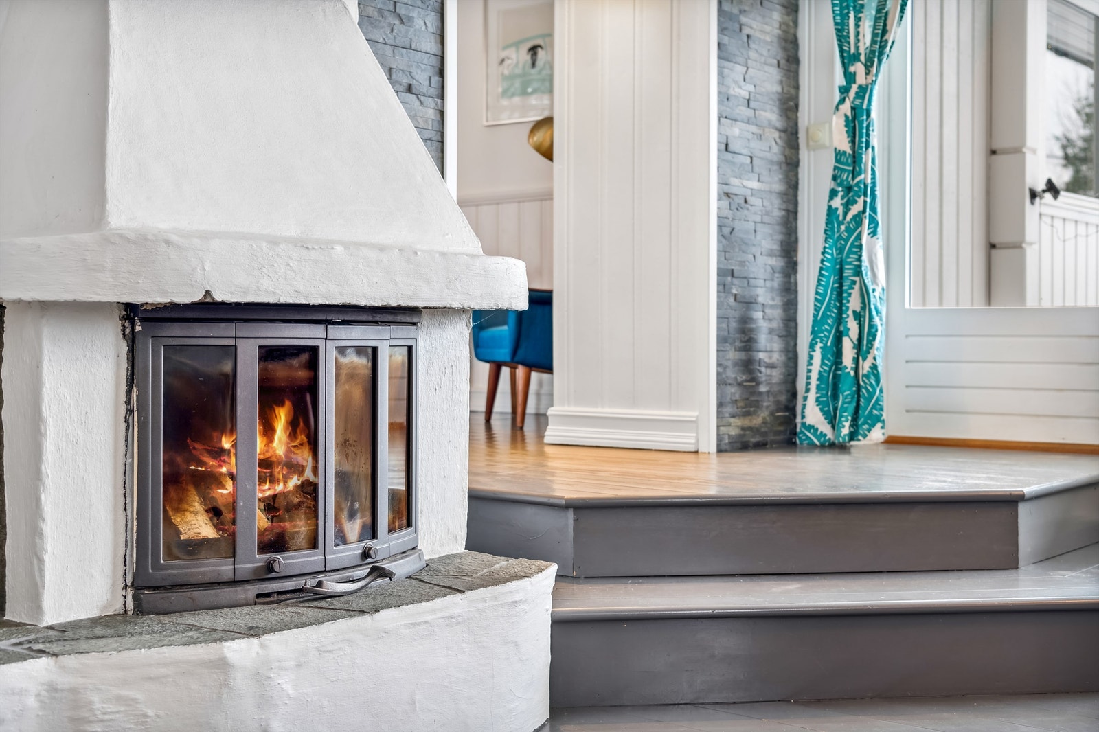 Peisovn for varme og hygge Galleribilde