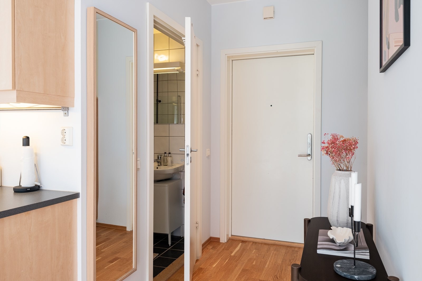 Det er behagelig gulvvarme i alle rommene i leiligheten. Galleribilde