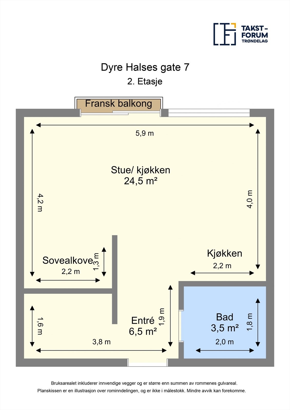 Planskisse. Velkommen på visning! Galleribilde