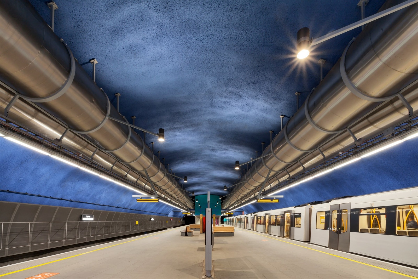 Løren T-bane. Galleribilde