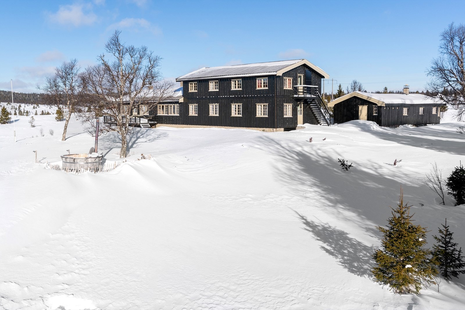 Hyttetun med idyllisk beliggenhet i Sør-Fron. Galleribilde