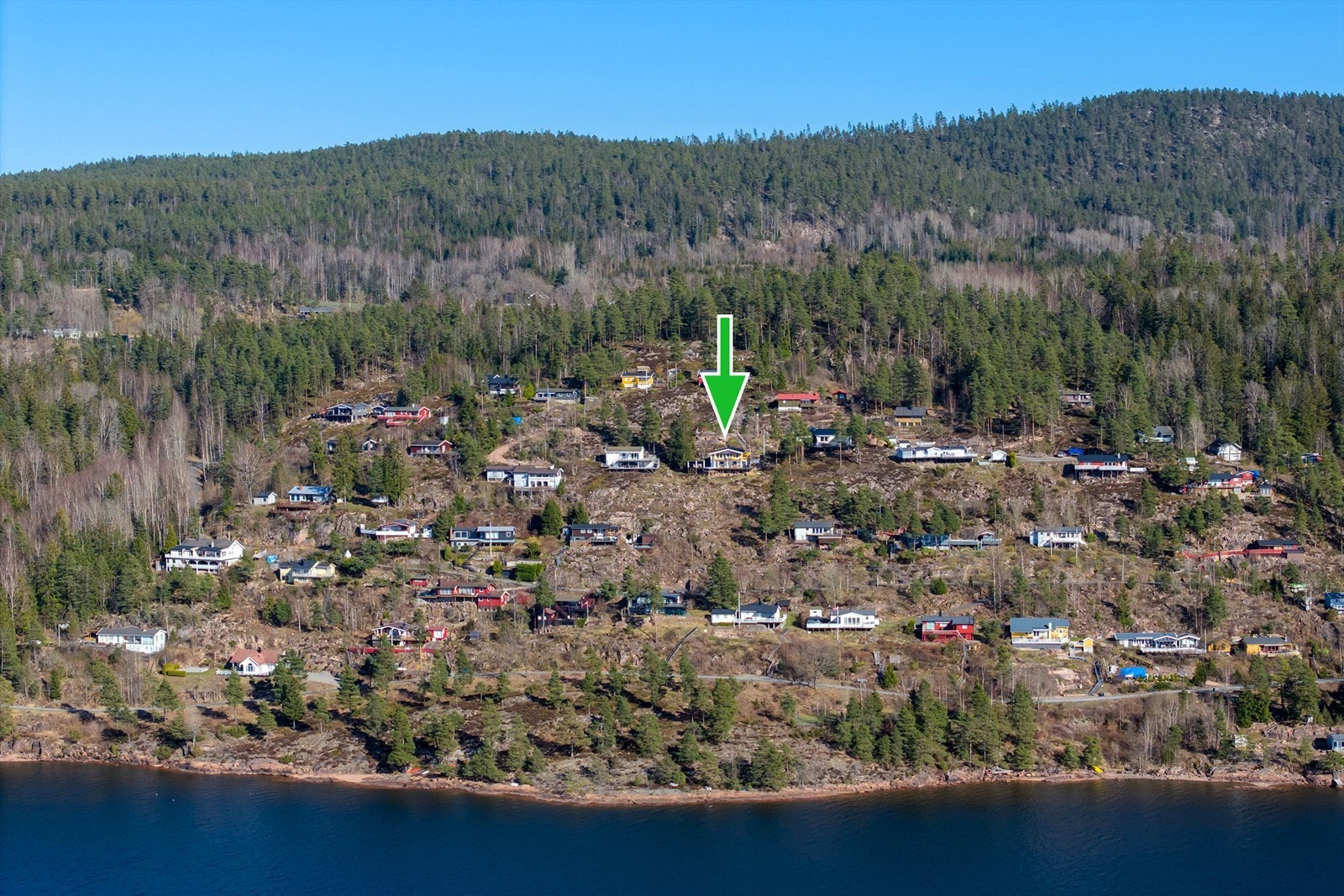 Dronebilde Galleribilde