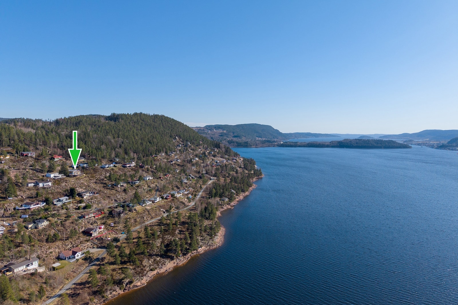 Dronebilde Galleribilde