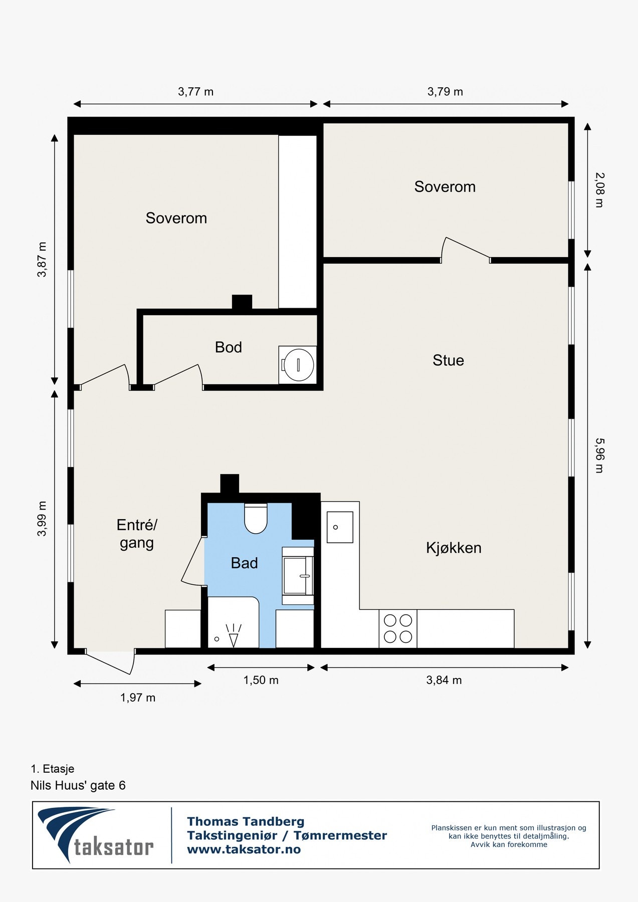 Plantegning. Galleribilde
