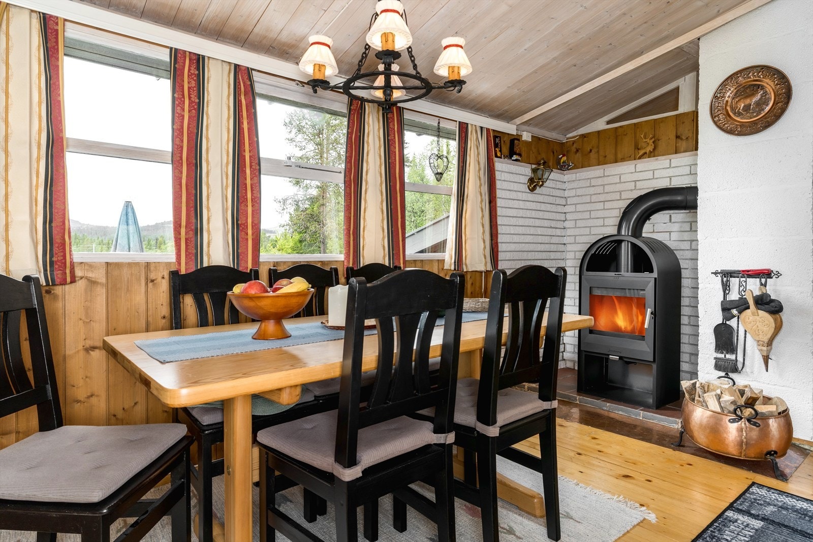 Ny vedovn ble satt inn i 2020. Galleribilde