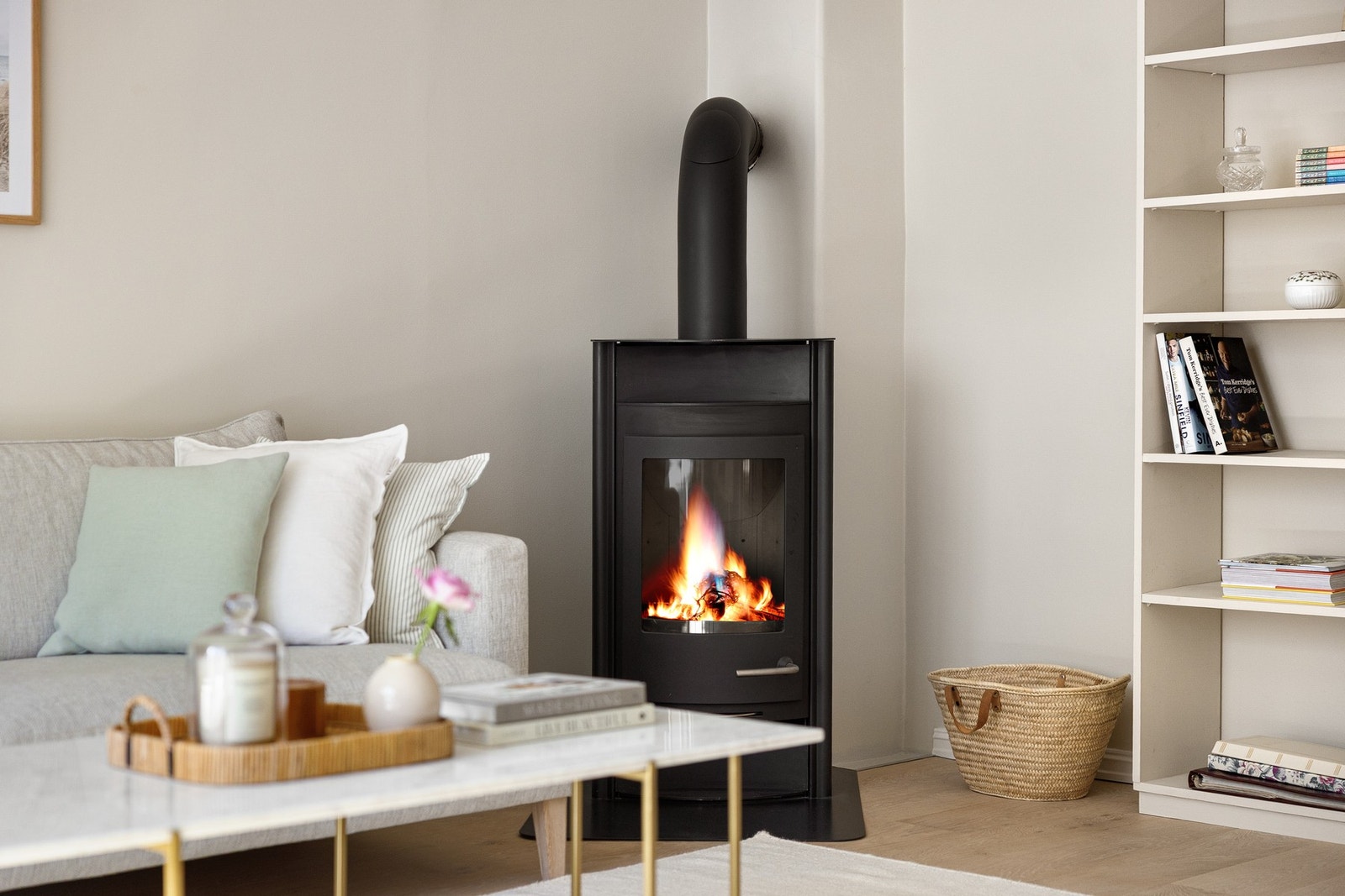 Nydelig peisovn, perfekt for kalde høst- og vinterkvelder. Galleribilde