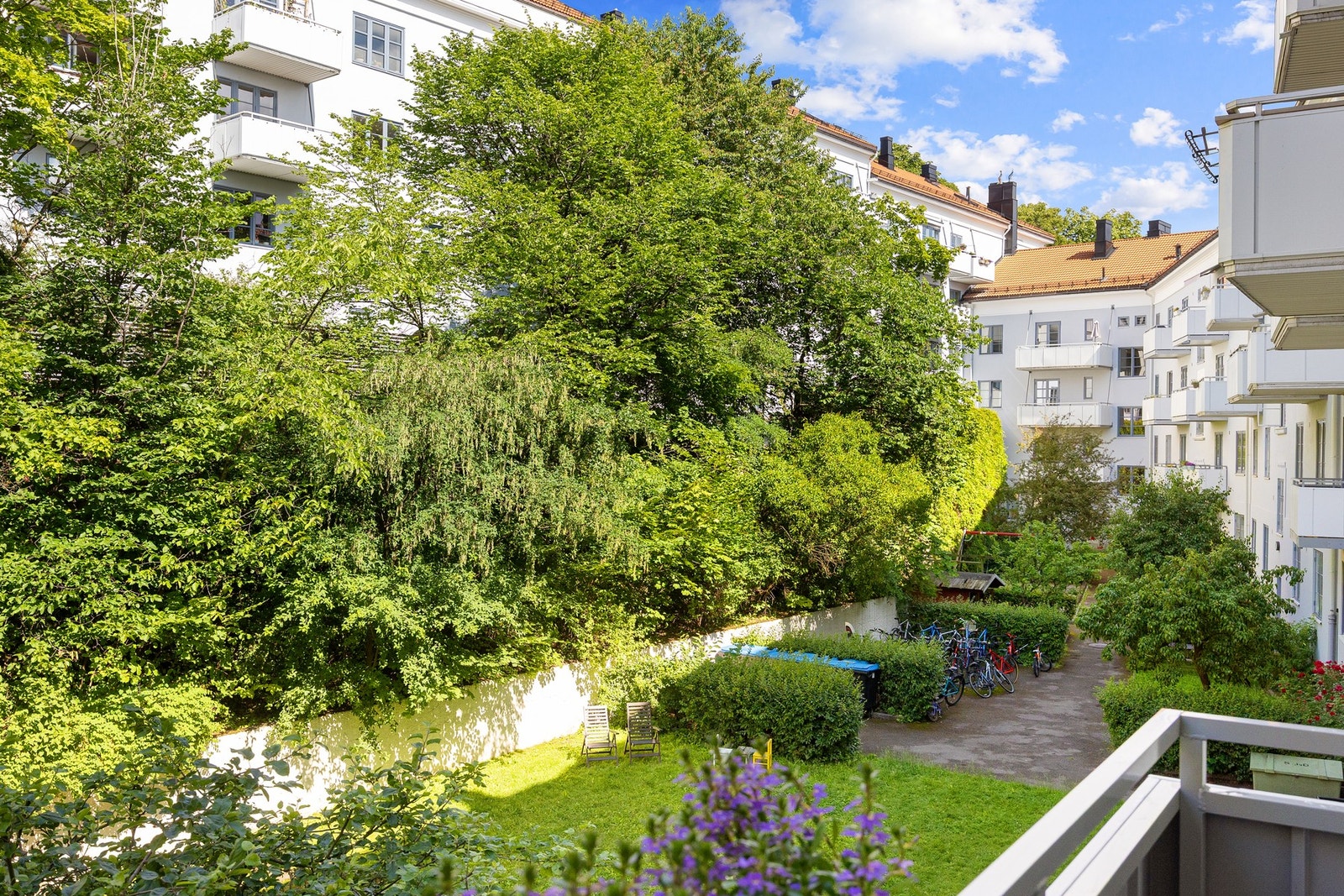 Her kan du nyte lange, deilige sommerdager. Galleribilde