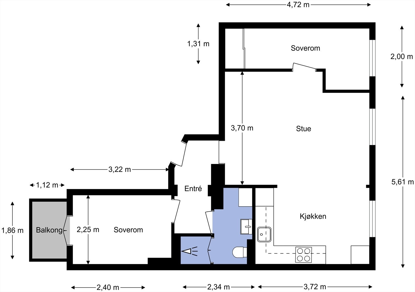 Plantegning. Galleribilde