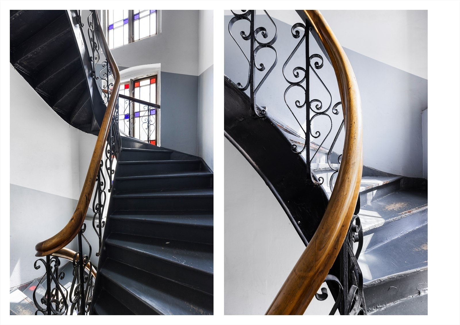 Leiligheten ligger i en vakker bygård fra slutten av 1800-tallet. Galleribilde