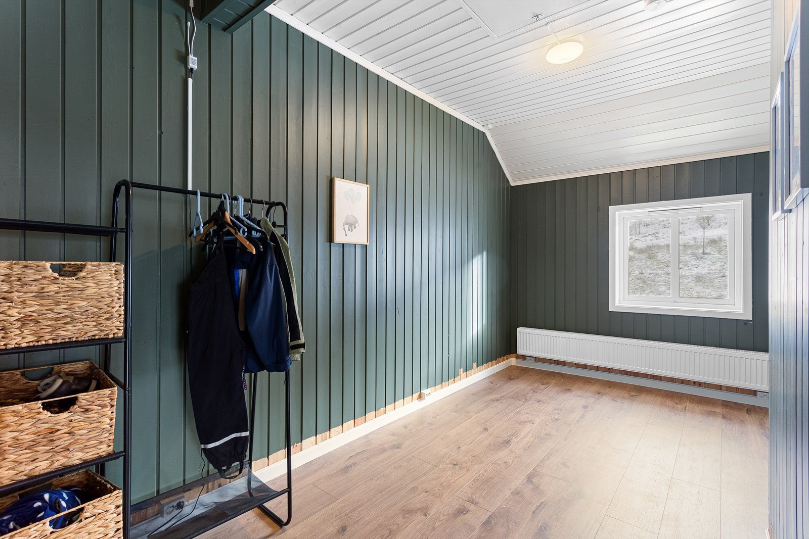 Rommene gir plass til fleksibel møblering og har mange bruksmuligheter. Galleribilde