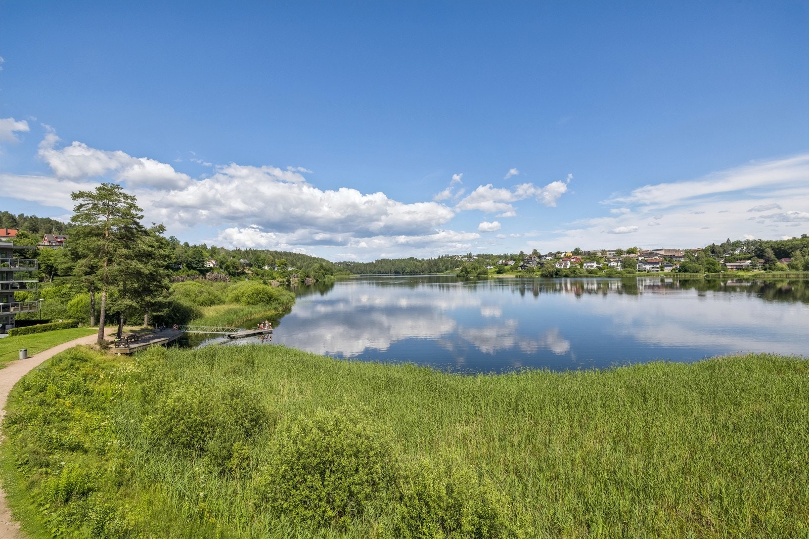 Koselig badeplass rett ved leiligheten Galleribilde