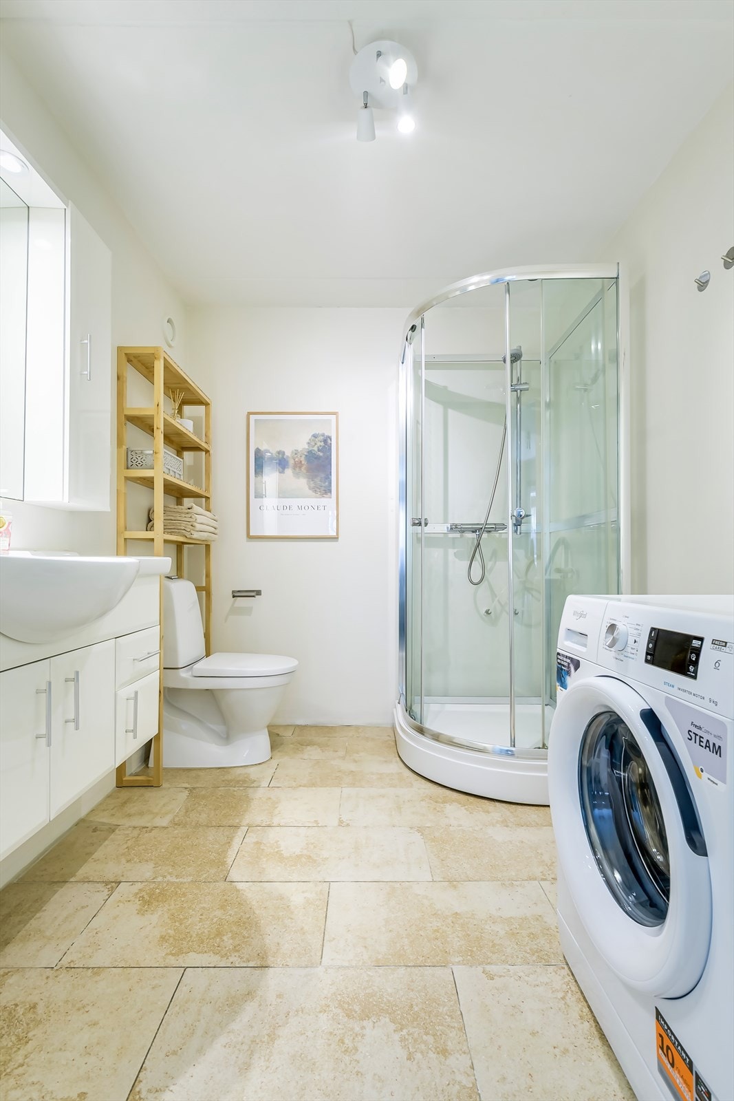 Opplegg for vaskemaskin t.h. Galleribilde