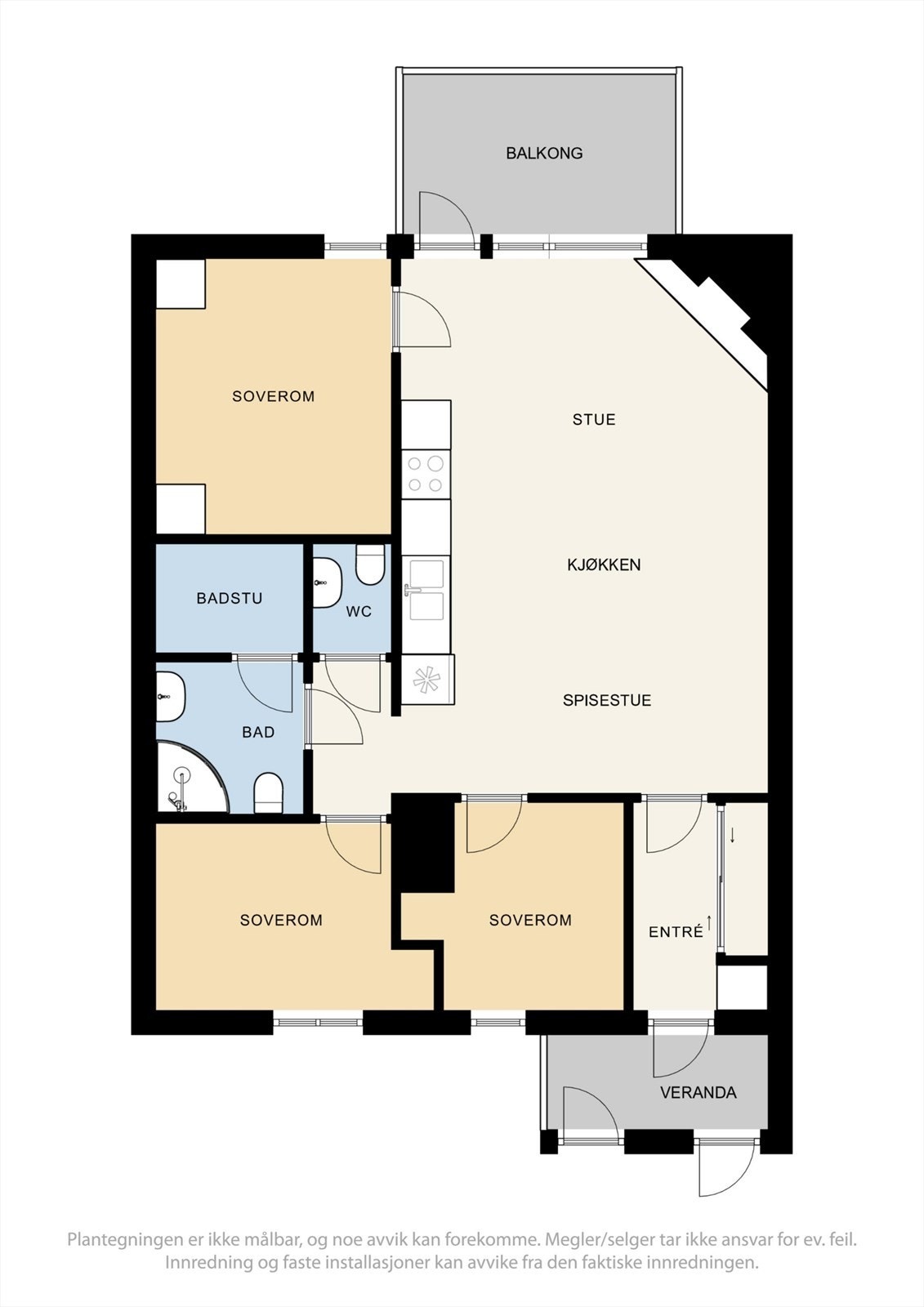 Plantegning. Galleribilde