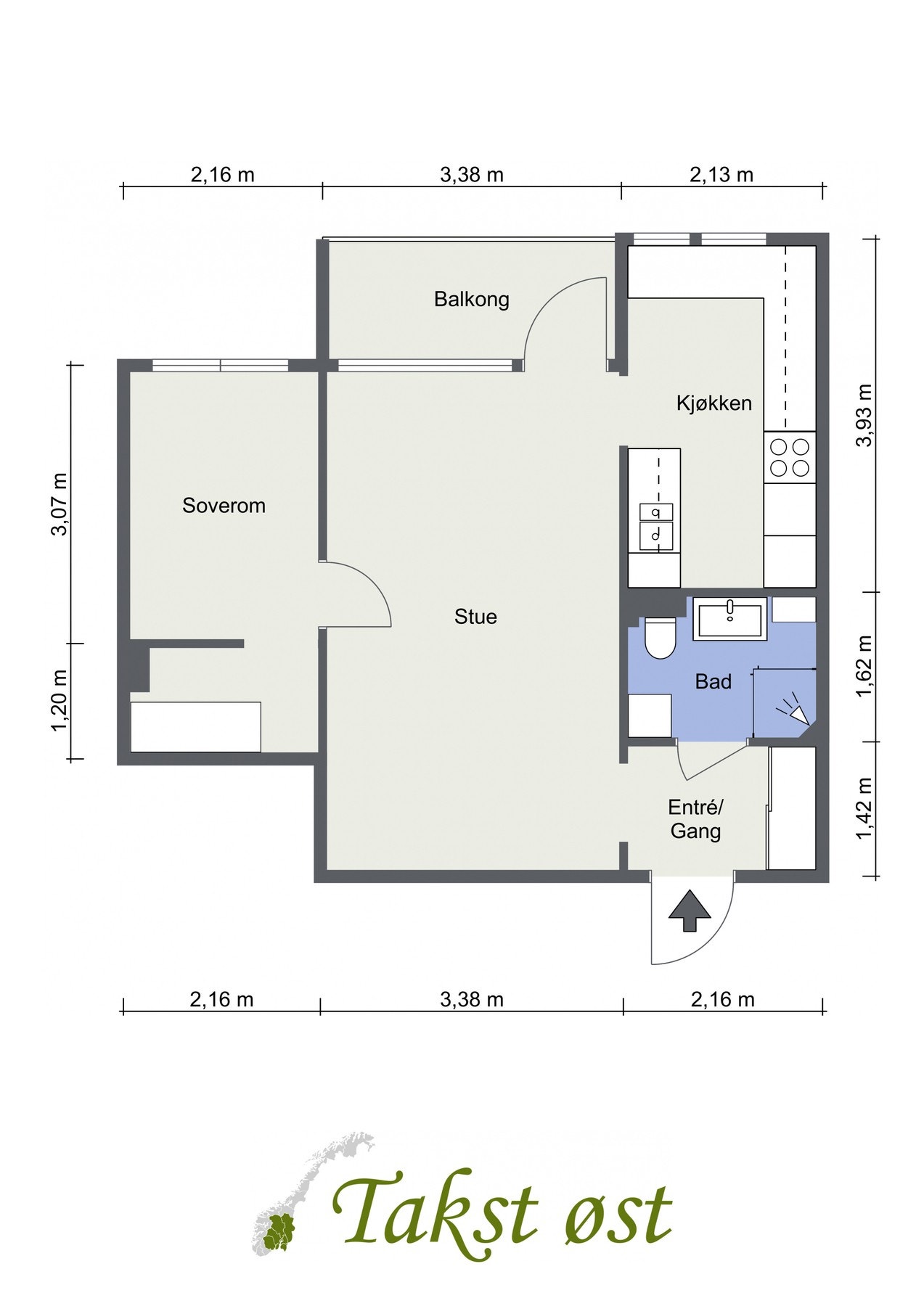 Plantegning. Galleribilde