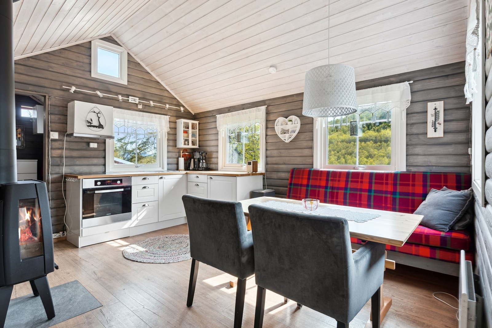 Skråtak med god takhøyde Galleribilde