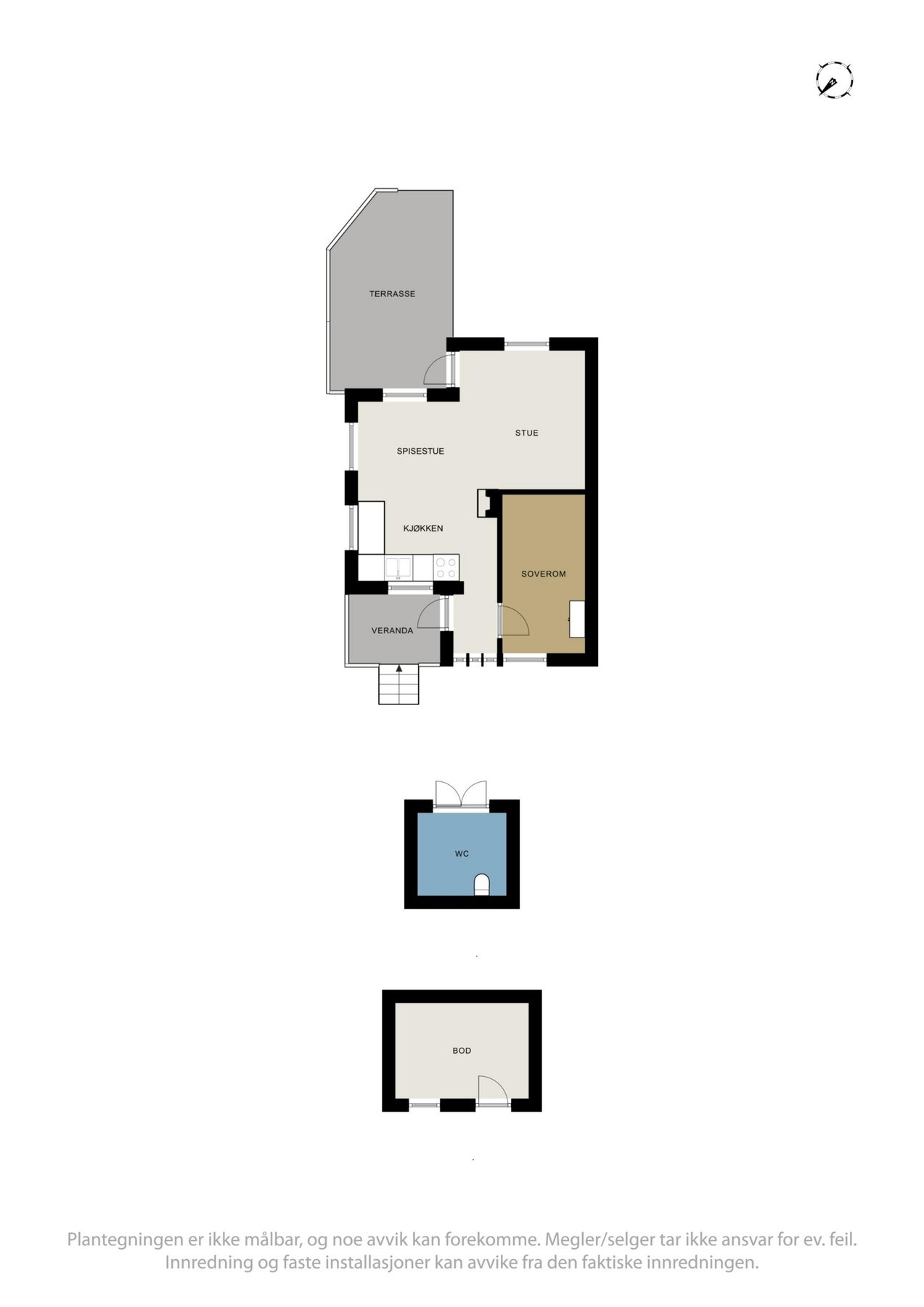 Plantegninger av hele eiendommen Galleribilde